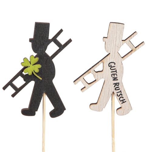 Artikel Schornsteinfeger Glücksbringer Silvesterdeko für Tisch und Pflanzen