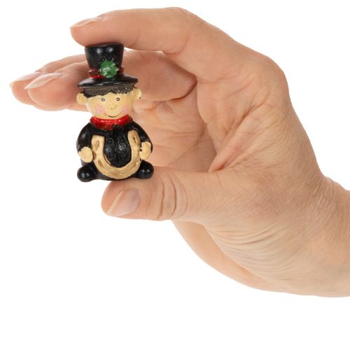Glücksbringer Schornsteinfeger Figur zum Kleben 5cm 6St | Floristik24.de