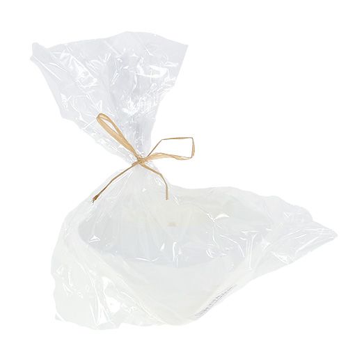 Floristik24 Schwimmkerze in Weiß Ø13cm