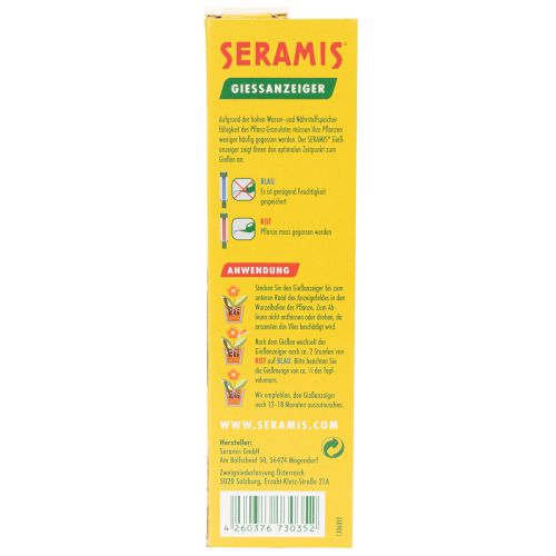 Seramis ® Gießanzeiger klein 16cm 2St | Floristik24.de