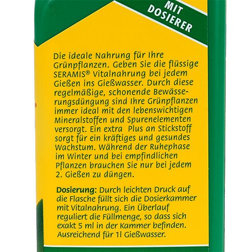 Floristik24 Seramis® Vital-Nahrung für Grünpflanzen Flüssigdünger 500ml