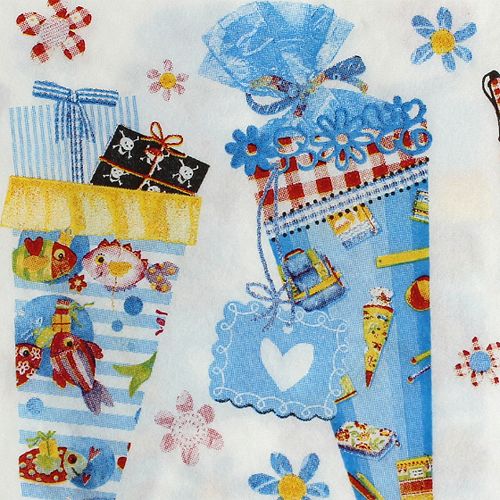 Floristik24 Servietten mit Zuckertütemotiv 33x33cm