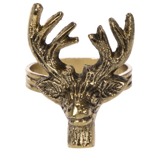 Serviettenring Hirsch-Kopf aus
