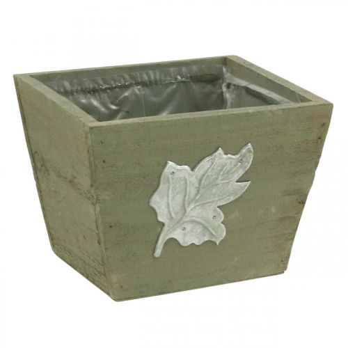 Artikel Pflanzkasten Holz Shabby Chic Holzkiste Grau 11×14,5×14cm