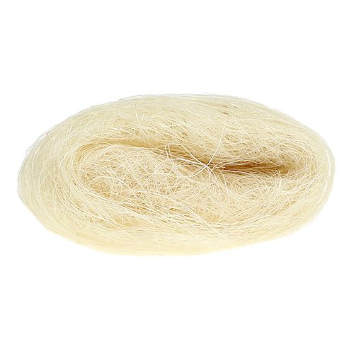 Floristik24 Sisal gebleicht 50g