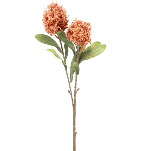 Skimmie Skimmia Japonica Kunstblumen Orange DryLook L59cm