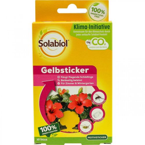 Artikel Solabiol Garten Gelbsticker Insektizidfrei 10 Motivsticker