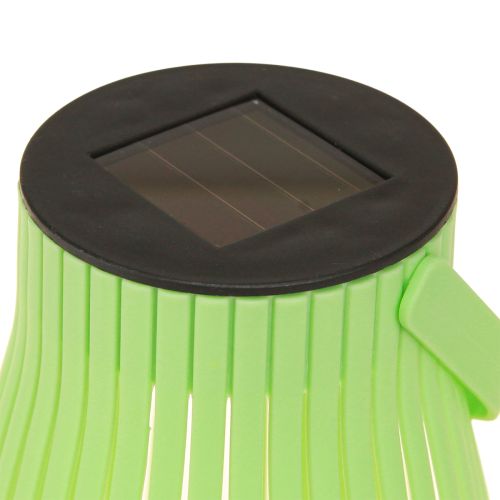 Floristik24 Solar Gartenlaterne Hängelampe LED 4 Farben Ø14,5cm 4St