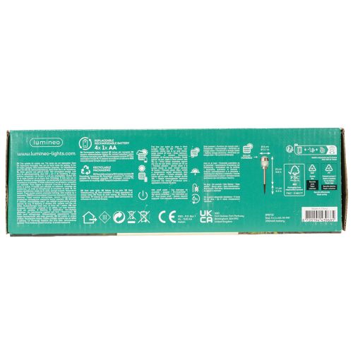 Gartenleuchte Solar Kugelleuchte mit Erdspieß 36cm 4St | Floristik24.de