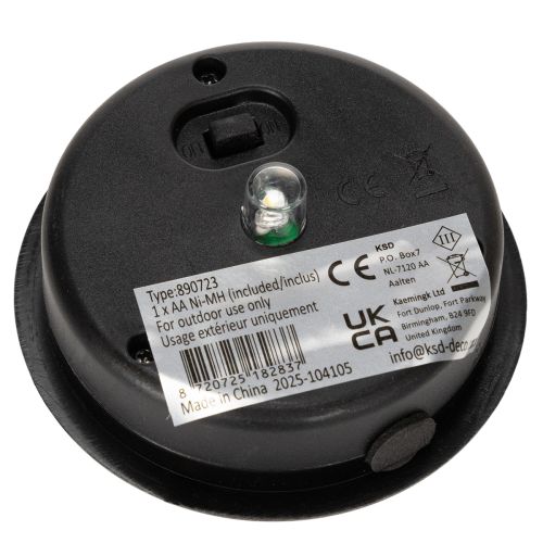 Artikel Solarlaterne Outdoor Garten Beleuchtung mit filigranem Muster für Sommernächte 22cm 3St