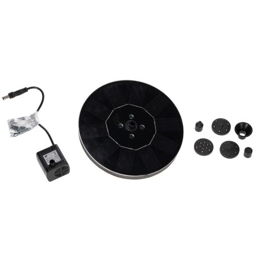 Artikel Solarpumpe für Gartenteiche Schwimmendes dekoratives Wasserspiel LED 16cm