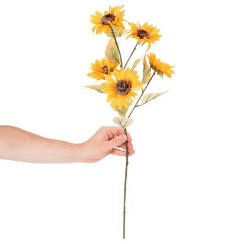 Artikel Sonnenblume Kunstblume Naturgetreue Dekoration 72cm 2St