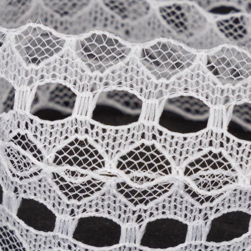 Zierband mit Spitze Baumwolle
