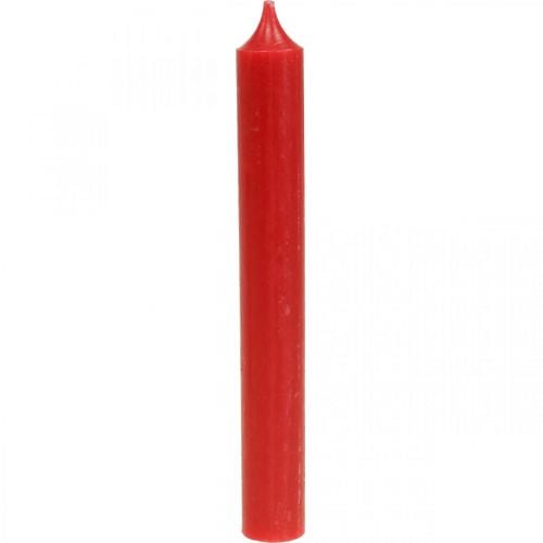 Stabkerzen Rote Kerzen Kerzendeko Weihnachten Ø21/170mm 6St