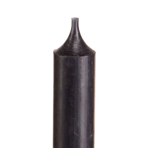 Artikel Stabkerzen kurz Kleine Kerzen Schwarz 110mm Ø21mm 6 St Bund