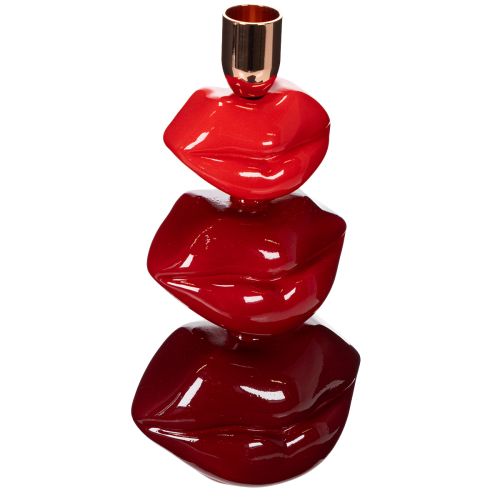 Kerzenständer Lippen glänzend Modernes Design 21cm kaufen | Floristik24.de