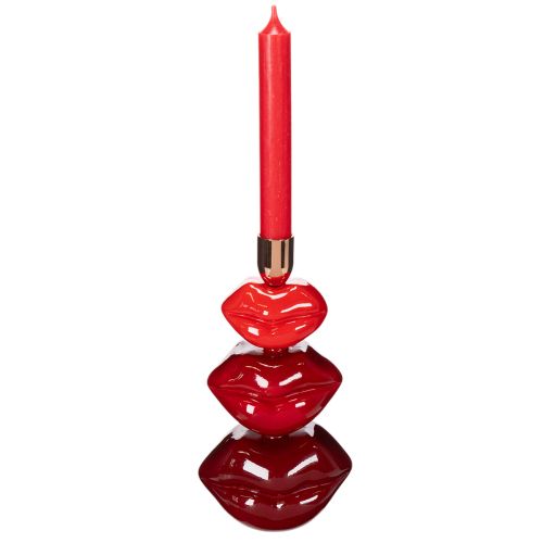 Kerzenständer Lippen glänzend