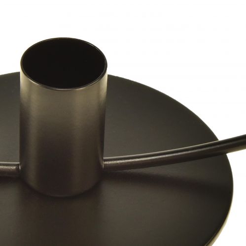 Artikel Kerzenhalter Metall Schwarz Dekoring zum Stellen Ø35cm