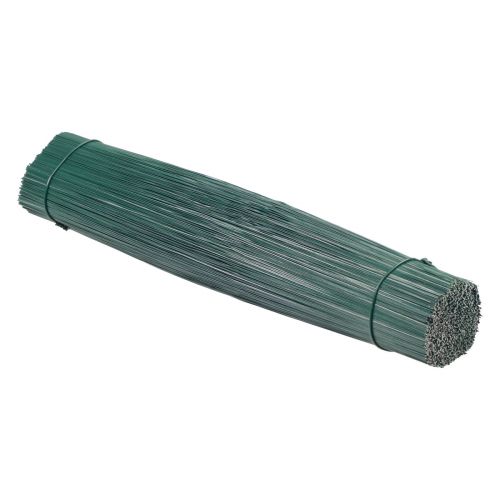 Floristik24 Steckdraht Grün Floristendraht Draht Ø0,4mm 200mm 1kg