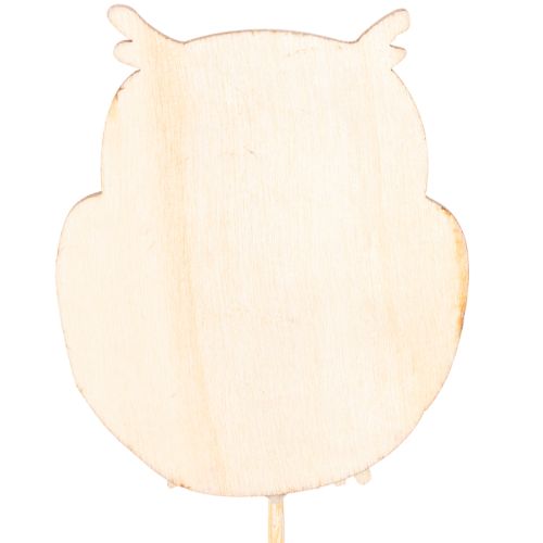 Pflanzenstecker Eule aus Holz für Blumenstrauß und Pflanztopf 31cm 12St | Floristik24.de