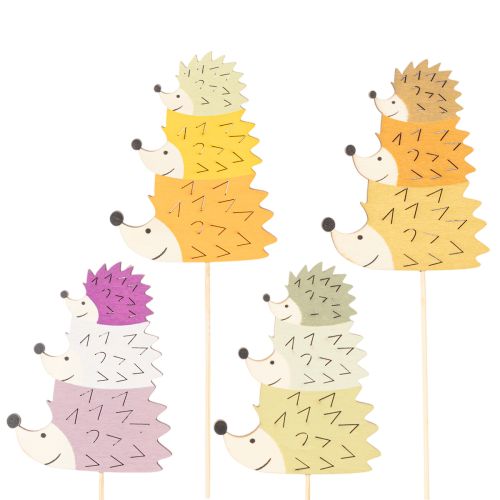 Deko Stecker Bunte Igel Familie Gartendeko 34cm 12St kaufen | Floristik24.de