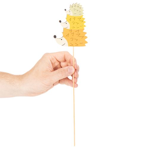 Deko Stecker Bunte Igel Familie Gartendeko 34cm 12St | Floristik24.de