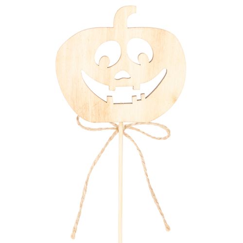 Dekostecker Kürbis mit Gesicht Halloween Deko 31cm 12St | Floristik24.de