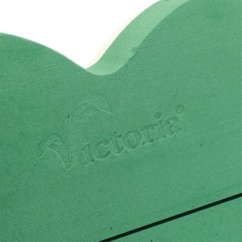 Artikel Steckschaum Herz groß Nasssteckschaum Grün 48cm 2 St