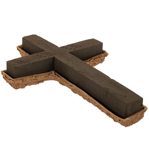 Artikel Steckschaum-Kreuz OASIS® Renewal® Floral Foam Biolit® Gedenkfloristik 42cm 2St