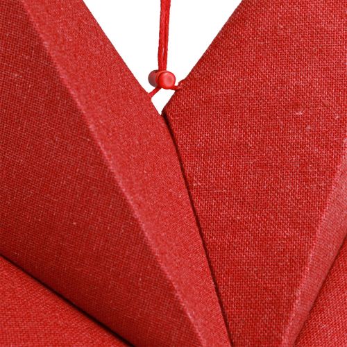 Artikel Sternförmige Hängedeko aus Papier mit Jutekordel