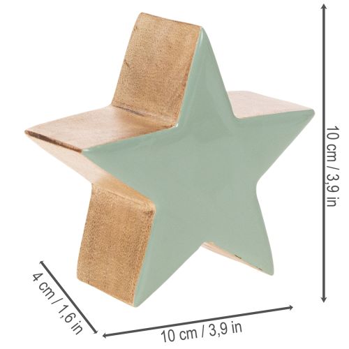 Deko Stern Figur Dekoration zum Stellen 10cm 3St | Floristik24.de