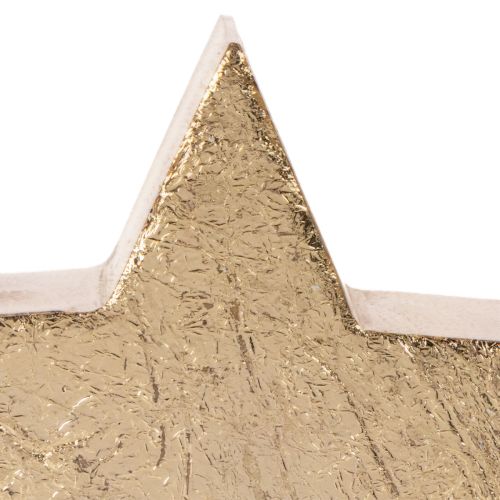 Deko Stern Weihnachten Aufsteller Tisch oder Regal 10cm 3St | Floristik24.de