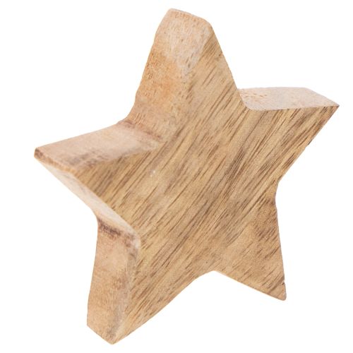 Deko Stern glänzend zur Tischdekoration 5cm 9St | Floristik24.de