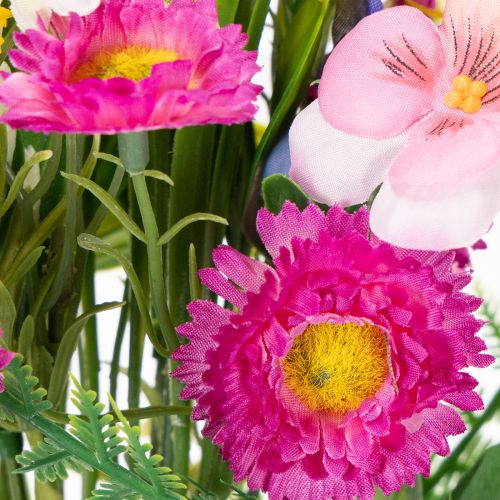 Floristik24 Kunstblumenstrauß Frühling Dekoration für Wohnraum und Büro 37cm