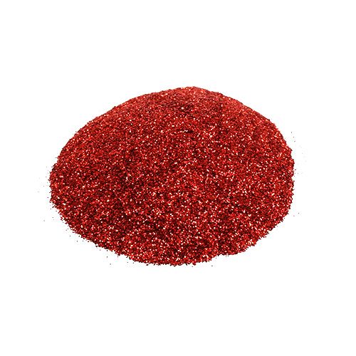 Floristik24 Streu Glitzer Rot 115g