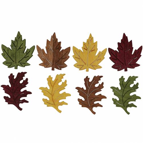 Streudeko Dekoblatt Ahorn Eiche 4cm 72 St