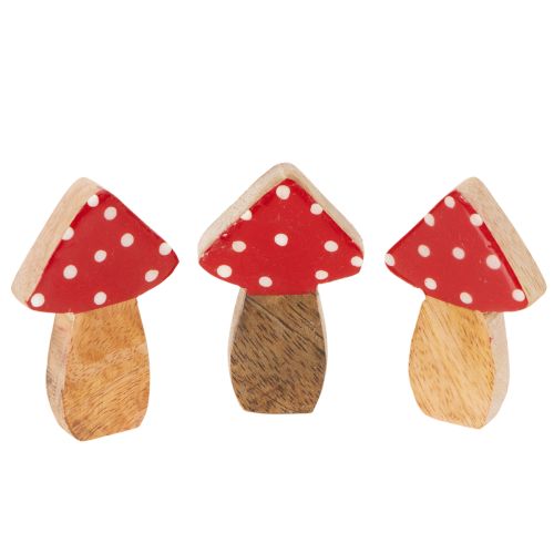 Artikel Pilze Deko Holz für Tischdekoration und Geschenke 6cm 8St