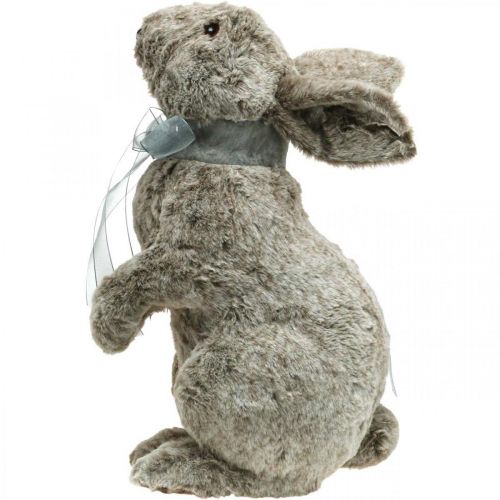 Floristik24 Osterhase Plüsch, Schaufensterdeko, Hase zum Stellen, Frühlingsdeko H40cm