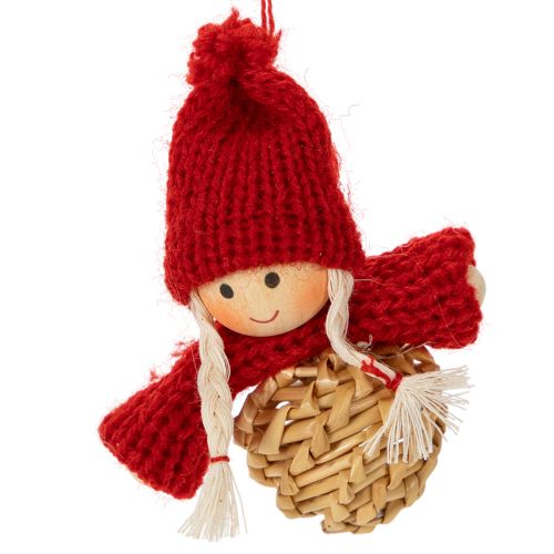 Strohanhänger Set Weihnachtsbaumschmuck Figuren und Sterne 6cm 30St | Floristik24.de