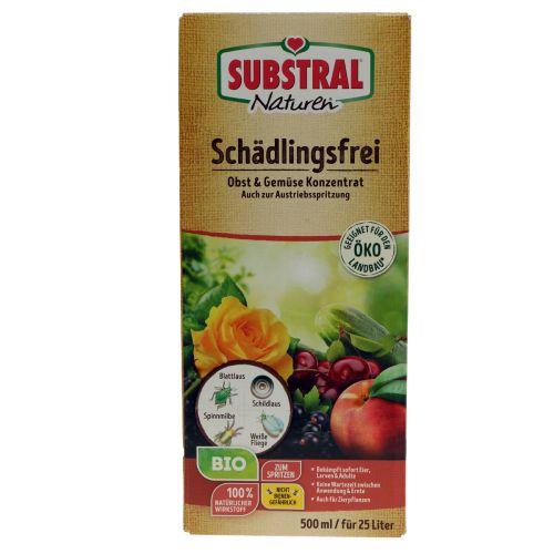 Floristik24 Substral Schädlingsfrei Bio Obst & Gemüse Konzentrat 500ml