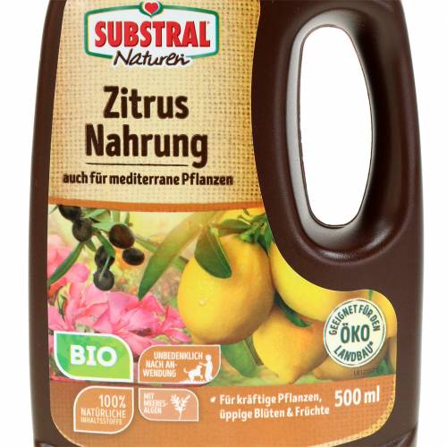 Floristik24 Substral Naturen Citrus-Nahrung für Zitruspflanzen und Mediterrane Pflanzen 500ml