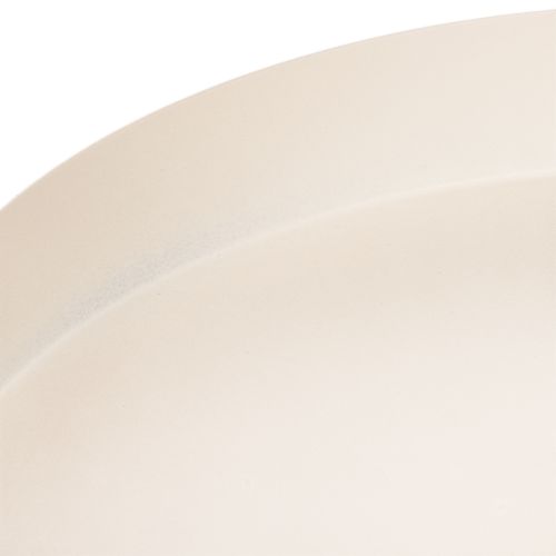 Tablett rund Dekoschale für Wohnaccessoires 20cm | Floristik24.de