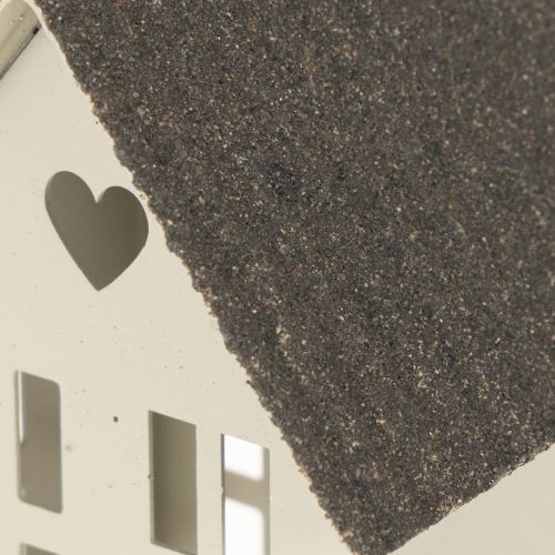 Lichthaus Set Metall drei Häuser auf Tablett 35cm 1Set | Floristik24.de