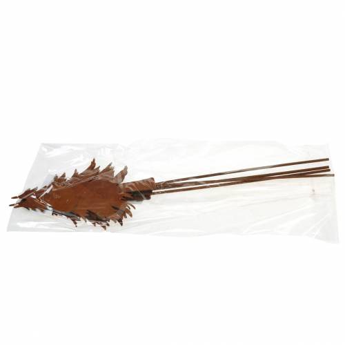 Floristik24 Gartenstecker Tanne Edelrost Metall H46cm 4St