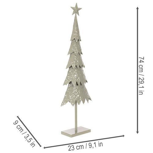 Deko-Tannenbaum auf Standfuß