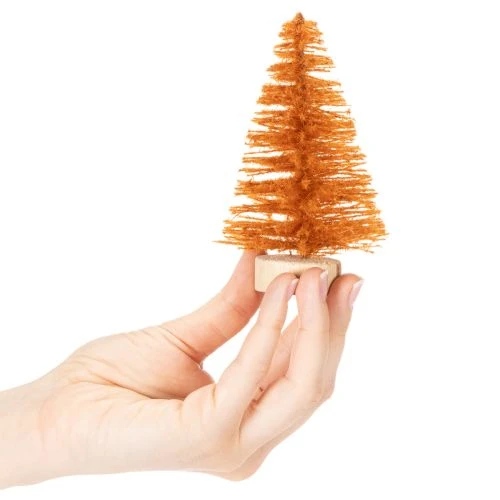 Miniaturbaum künstlicher Tannenbaum für Tischdeko 12cm 6St | Floristik24.de