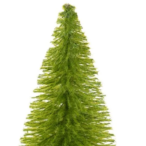 Künstlicher Tannenbaum mit Holzfuß klein 16cm 6St | Floristik24.de
