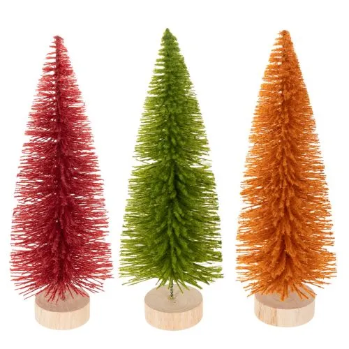 Künstlicher Tannenbaum Dekobaum für Tischdeko 31cm 3St kaufen | Floristik24.de