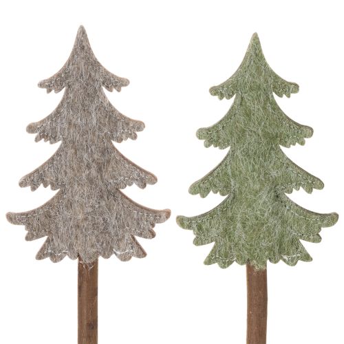 Deko Tannenbaum auf Stab für Pflanzgefäße und hohe Gestecke 45cm 6St kaufen | Floristik24.de