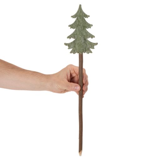Deko Tannenbaum auf Stab für Pflanzgefäße und hohe Gestecke 45cm 6St | Floristik24.de